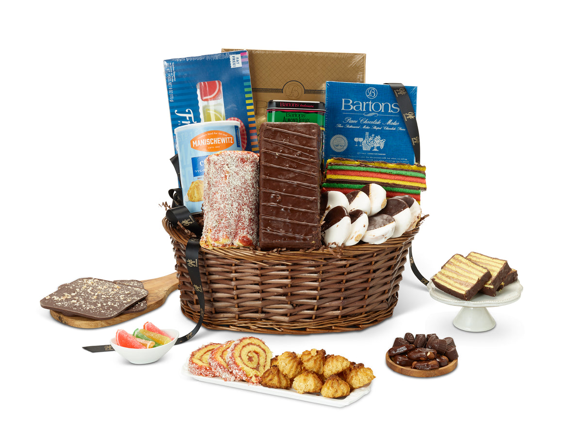 Deluxe Passover Bakery Basket Gift Kosher