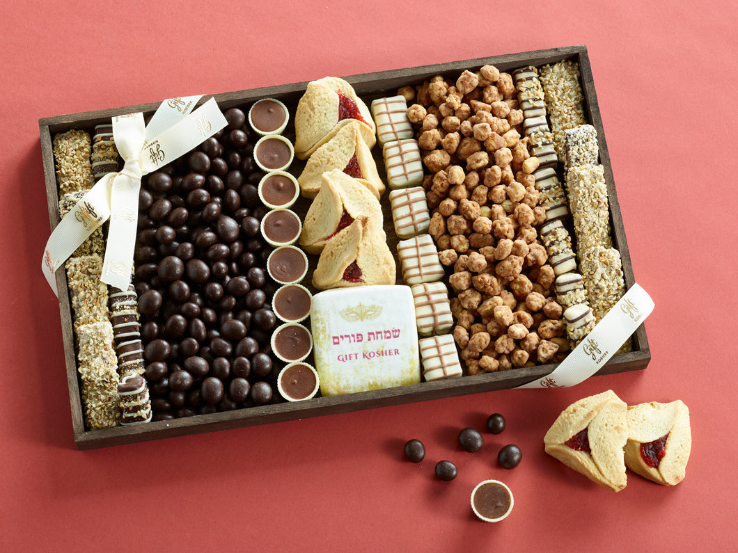 Premium Chocolate Purim Gift Tray