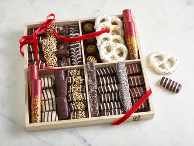 Deluxe Holiday Chocolate Tray by Gift Kosher