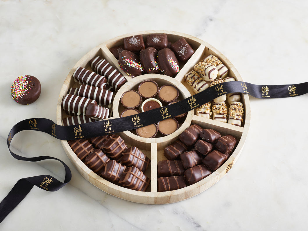 Gourmet Chocolate Gift Tray by Gift Kosher