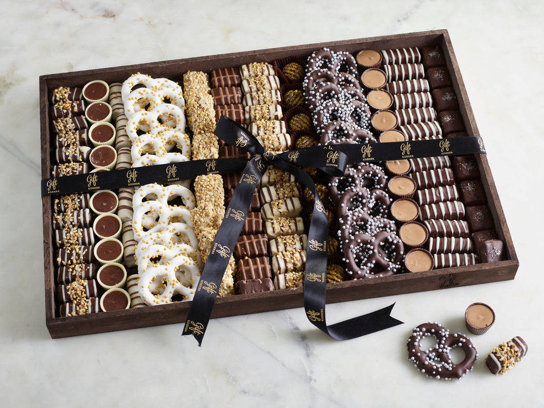 Grand Chocolate Indulgence Platter by Gift Kosher