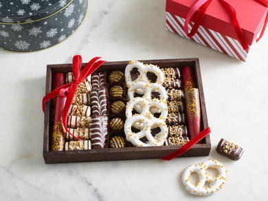 Holiday Chocolate Tray by Gift Kosher