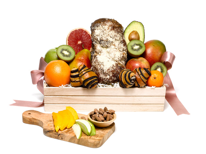 Classic Bakery & Fruit Gift Basket by Gift Kosher