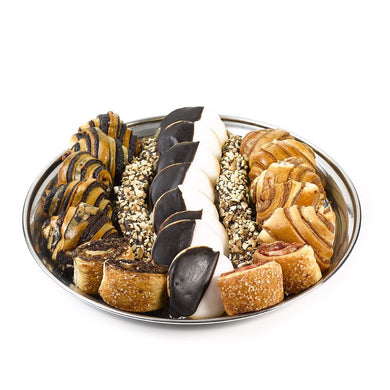 Elegant Platter with Baked goods & Chocolates - Gift kosher 