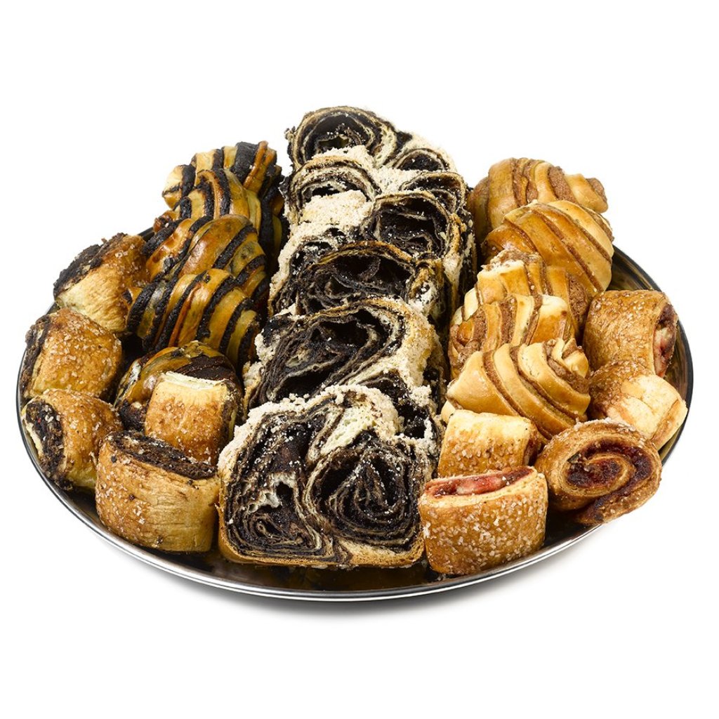 Chocolate Babka & Rugelach Gift Platter | Gift Kosher