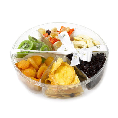 Gift Kosher Large Tray filled with Premium Dried fruits 
