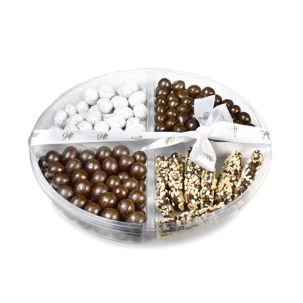 Gift Kosher Tray with a delectable assortment of chocolates 