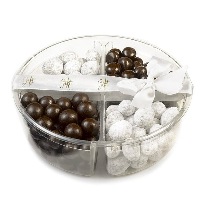 Small Gift Kosher tray with Black and white Chocolate's 