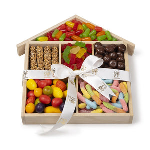 Chocolate & Candies House Gift Tray by Gift Kosher