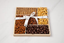 Passover Chocolate & Nuts Wood Tray